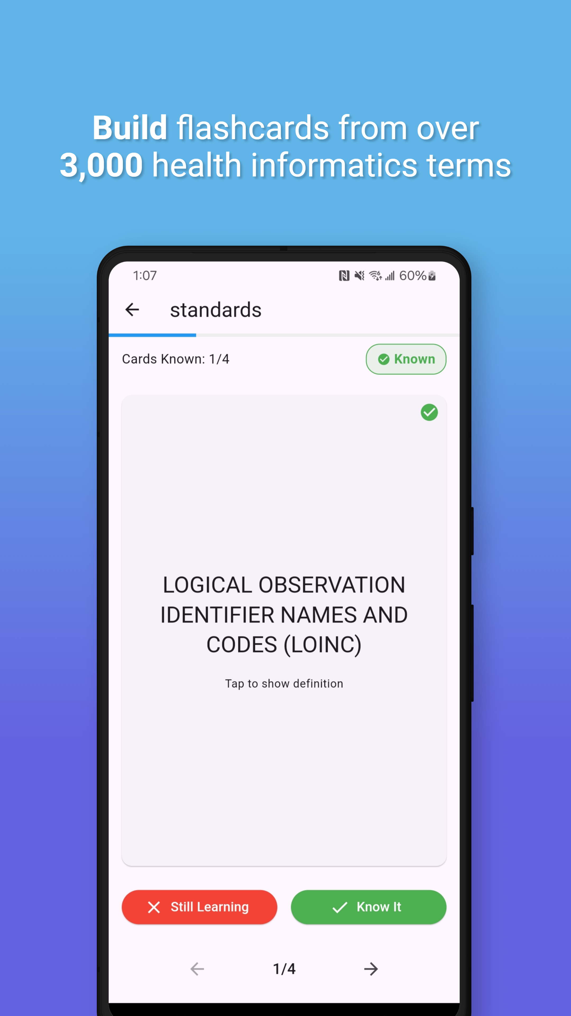 Customizable Flashcards